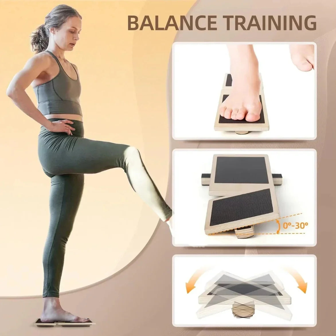 Ankle Balance Wobble Board