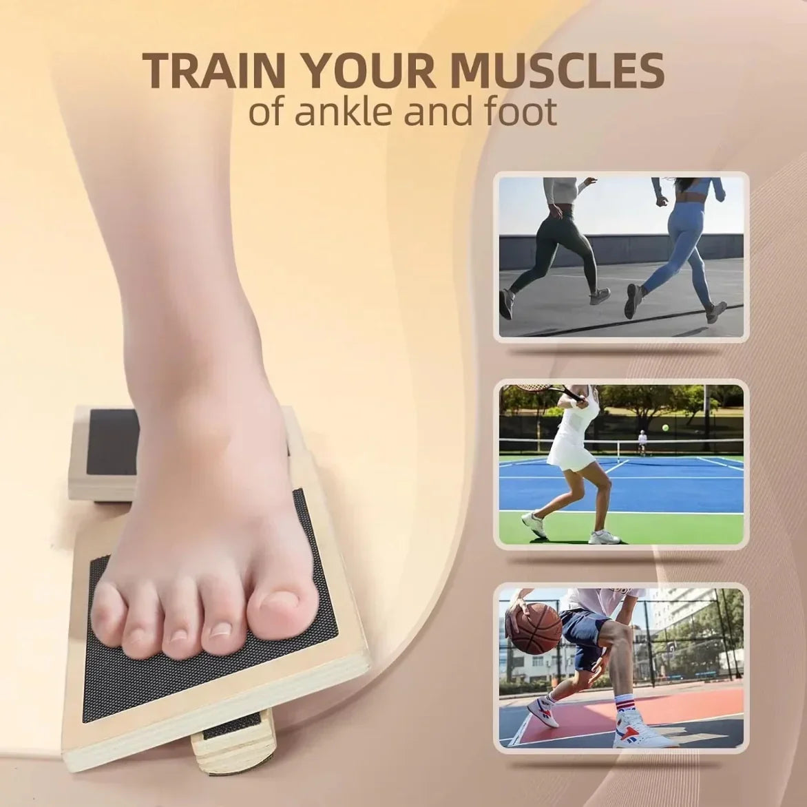 Ankle Balance Wobble Board