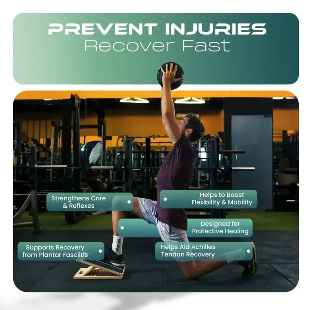 Calf Stretch Incline Board