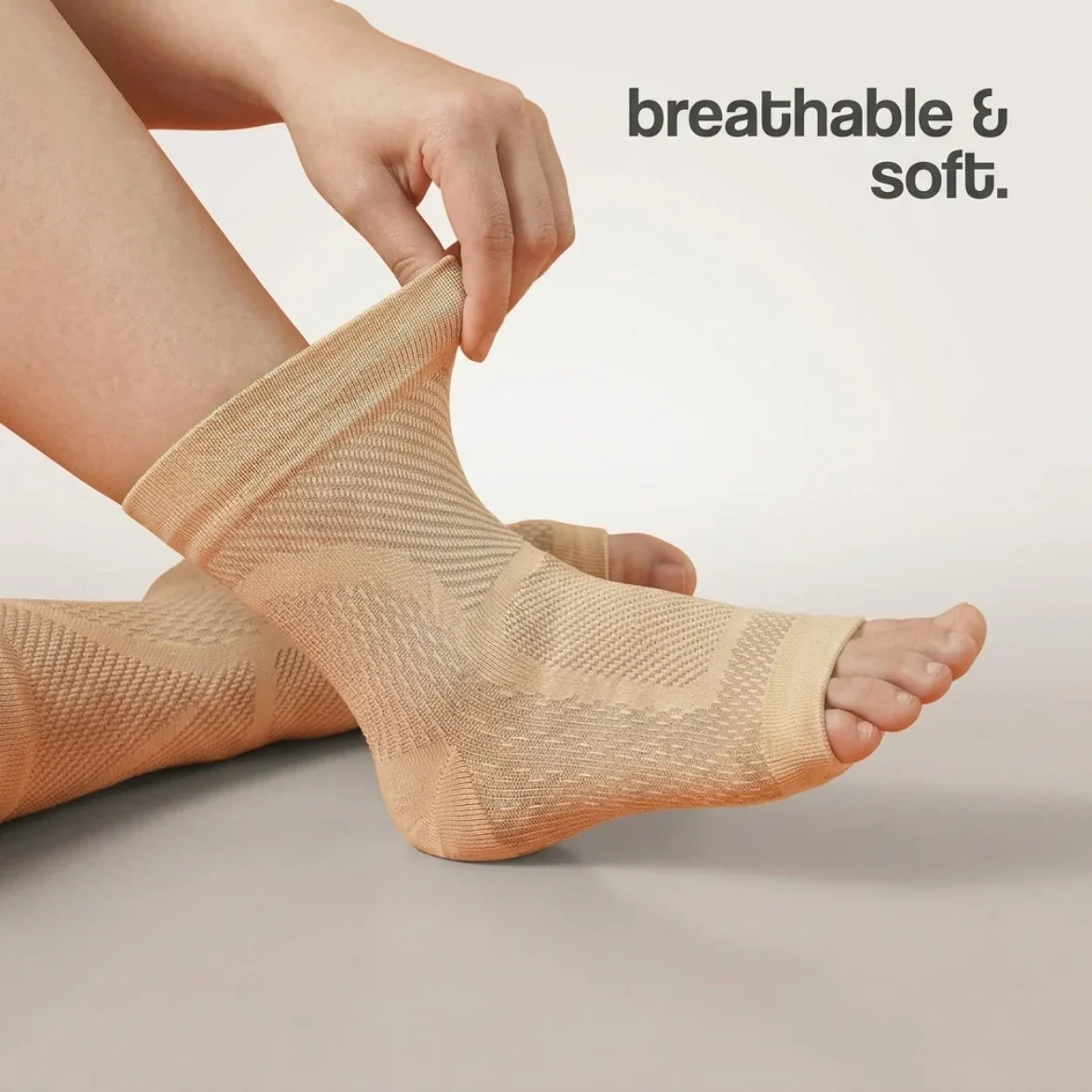 CompressEase Ankle Compression Sleeves