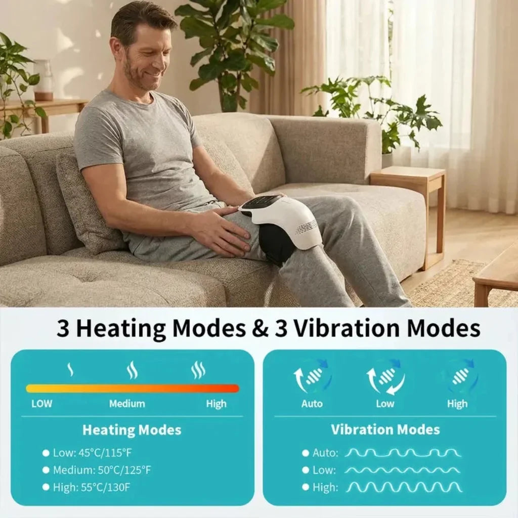 Cordless Heated Knee Massager