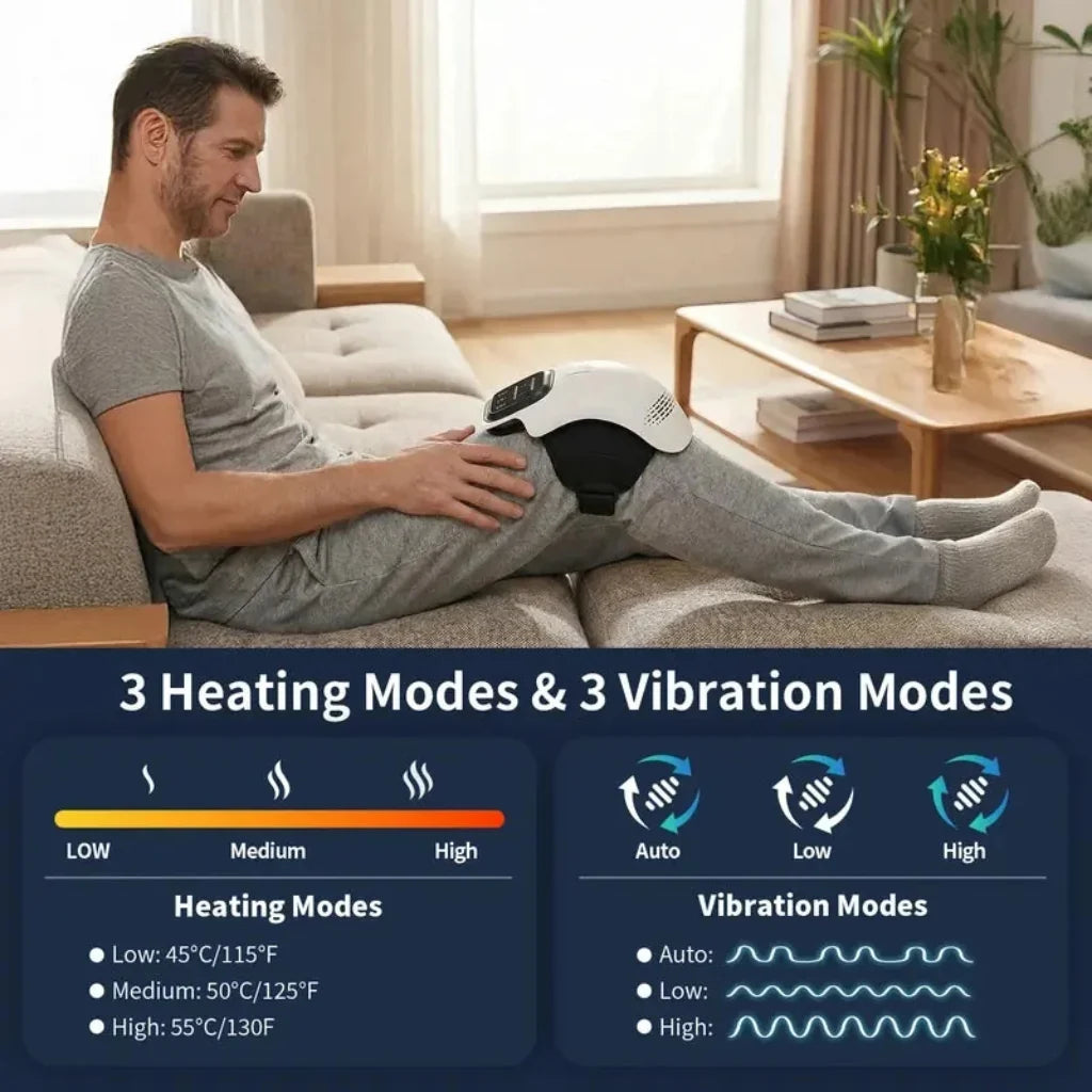 Cordless Heated Knee Massager